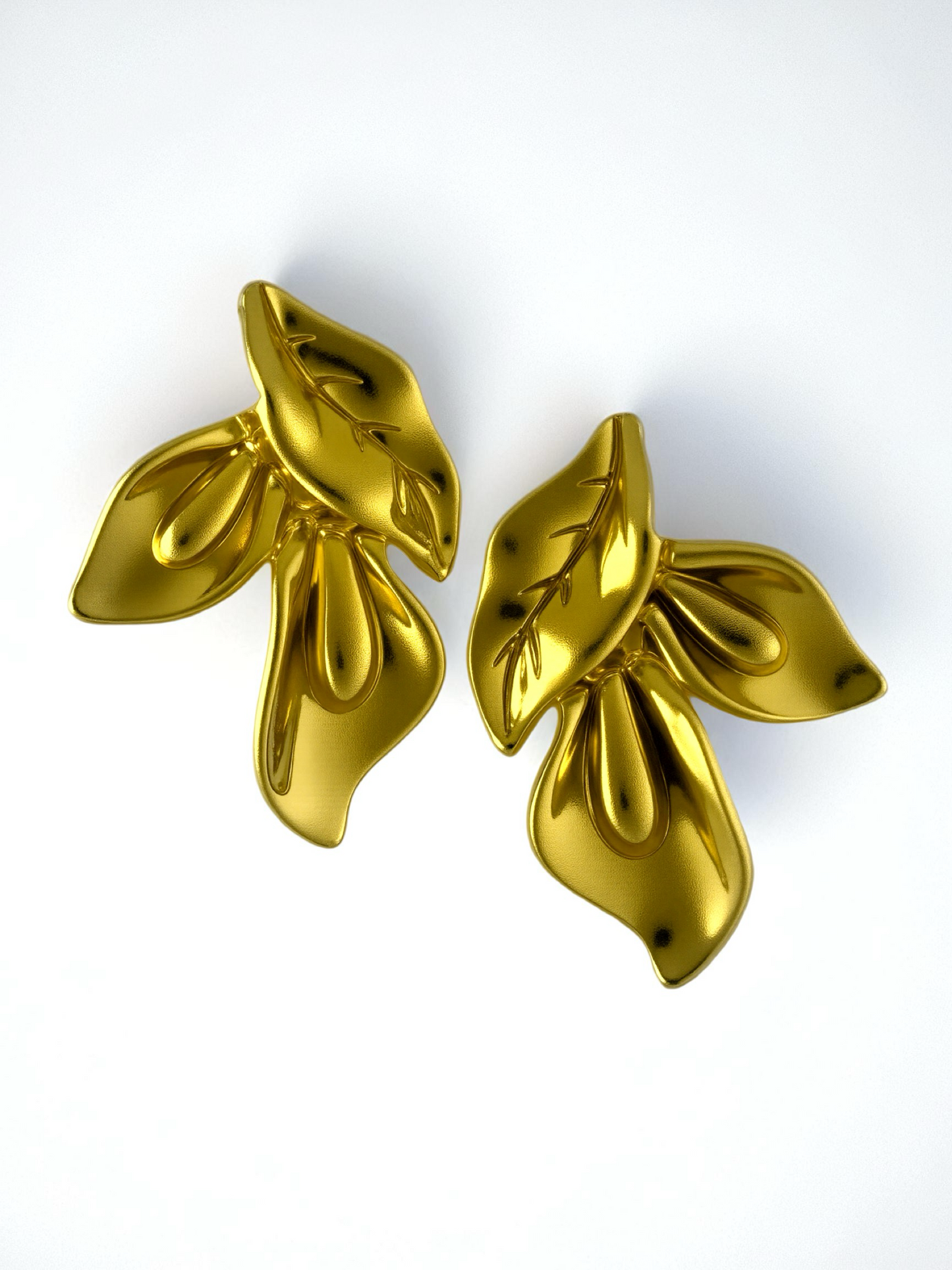 Arete Flor Fundida