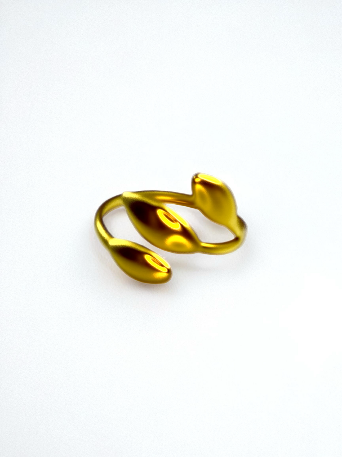 Anillo 3 Hojas