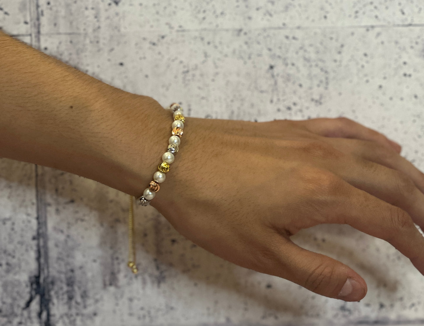 Pulsera tricolor