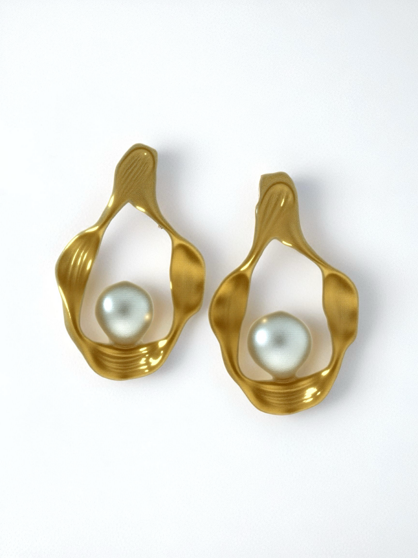 Arete Concha Perla