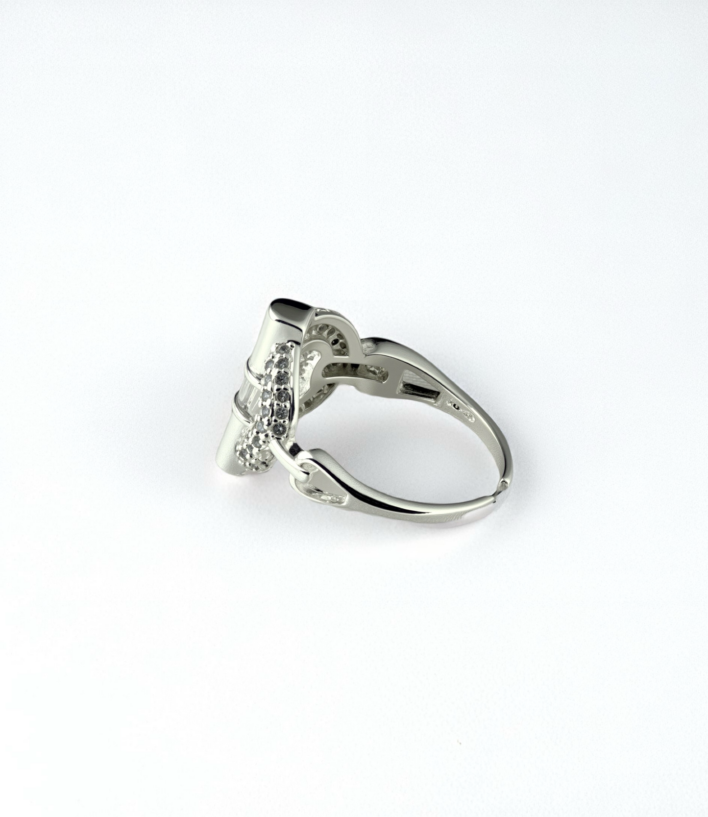 Anillo Sello de Platino