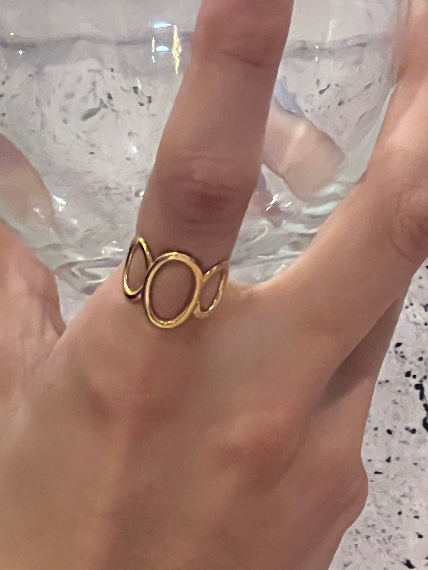 Anillo 3 Óvalos