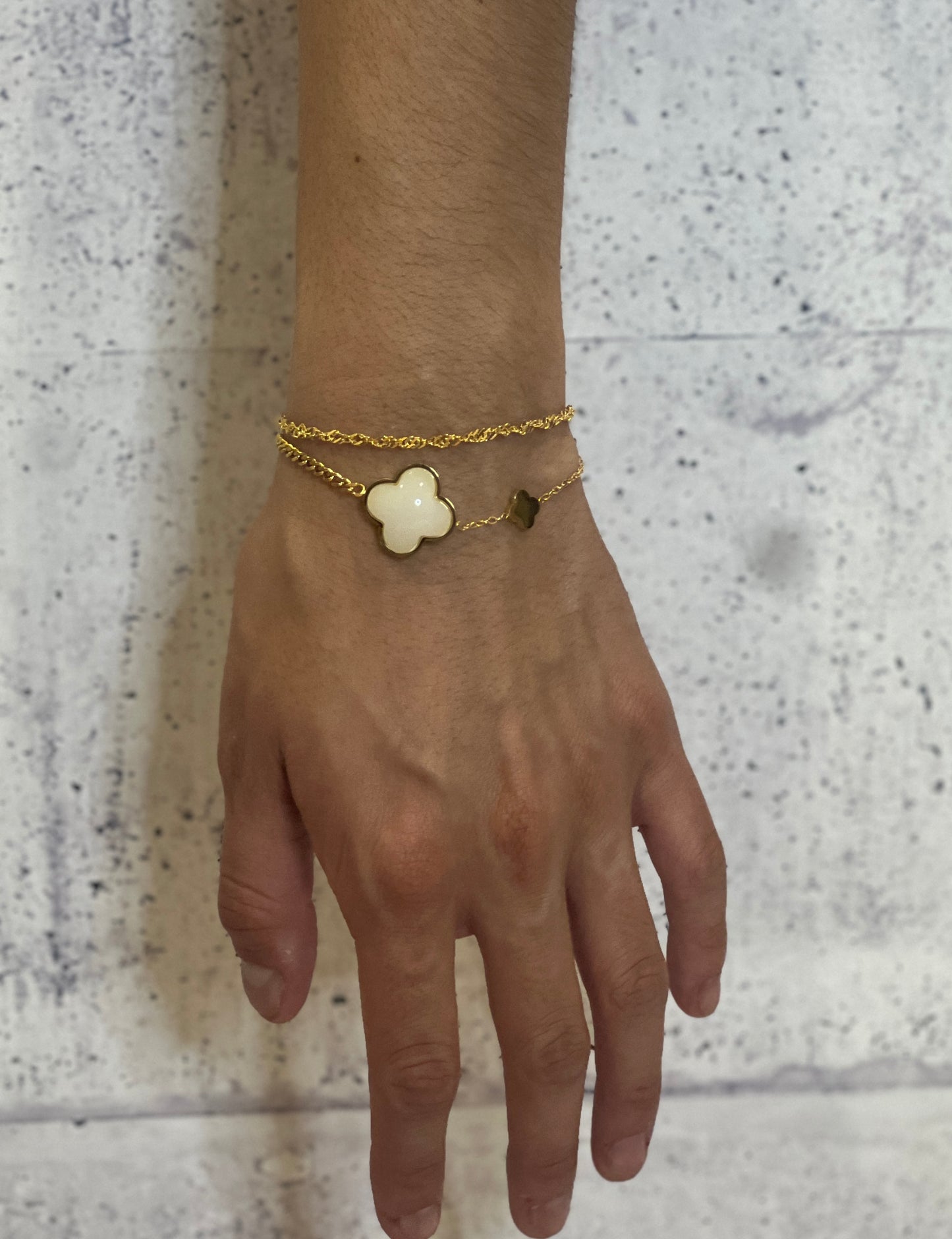 Pulsera Piedra Trébol