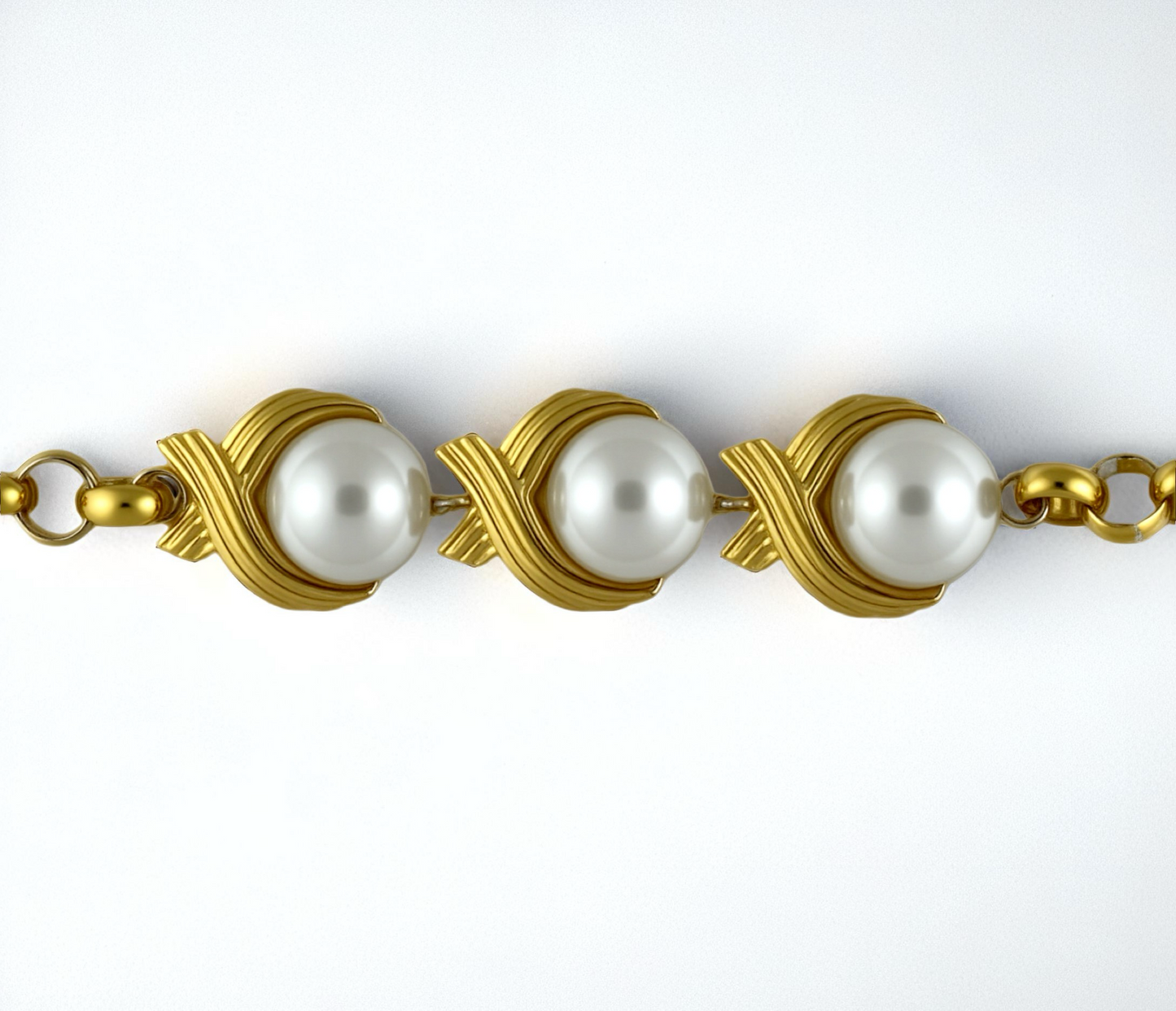 Pulsera 3 Perlas