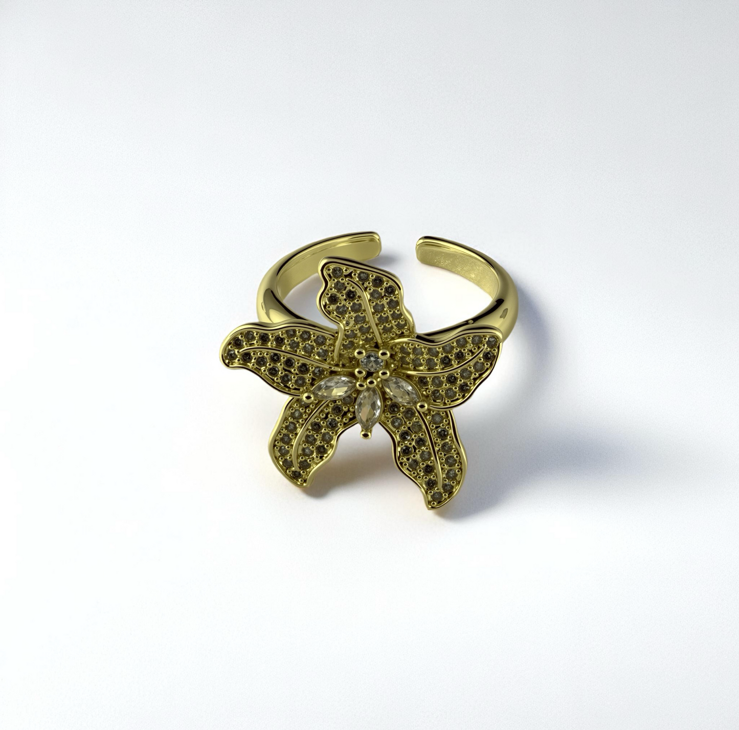 Anillo Néctar de Platino