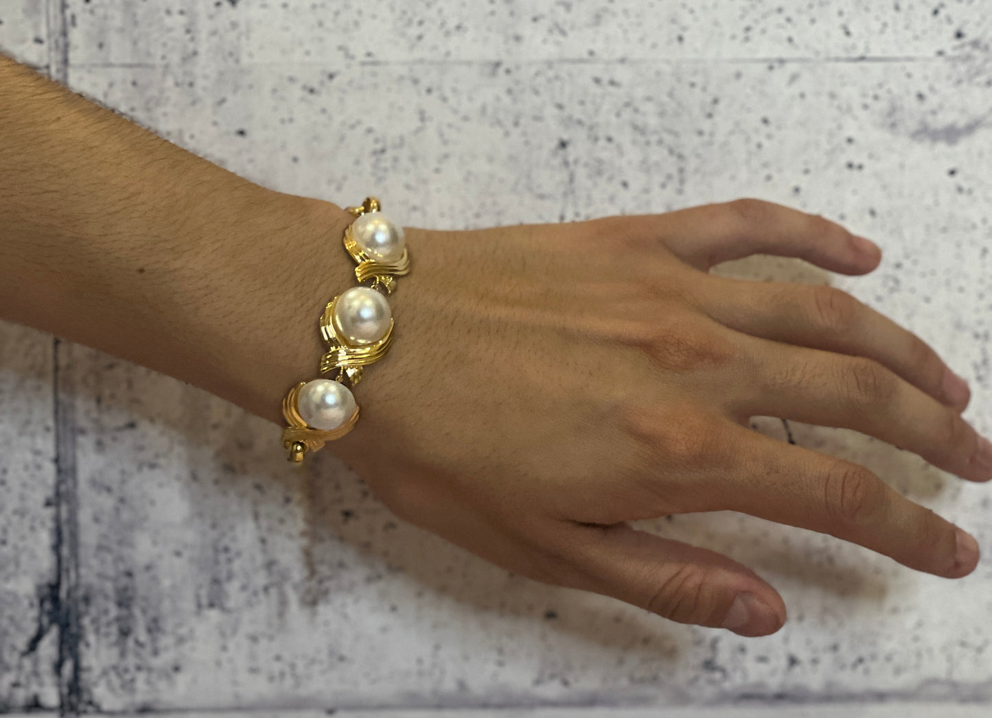 Pulsera 3 Perlas
