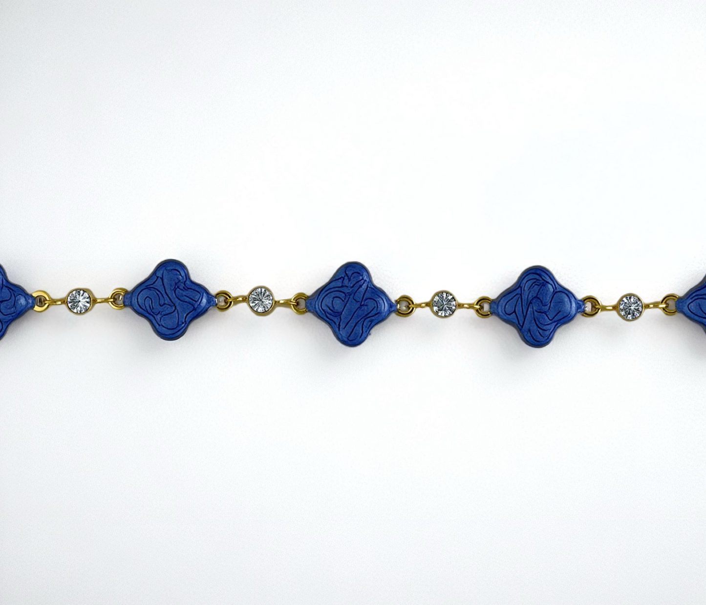 Pulsera Piedras Azules