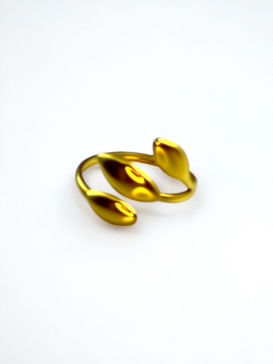 Anillo 3 Hojas
