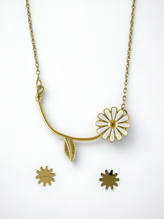 Conjunto Flor Blanca