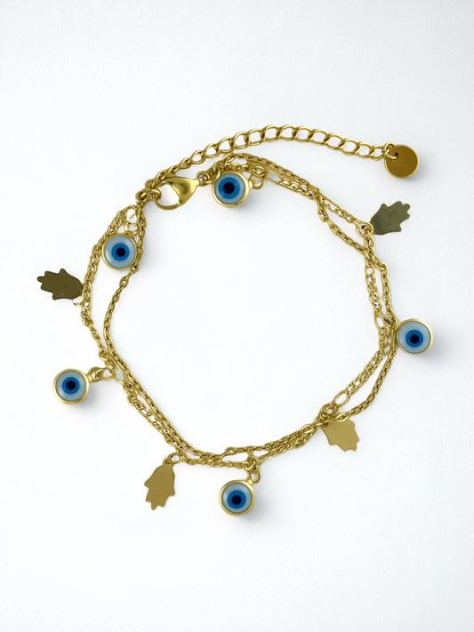 Pulsera Ojitos Manita
