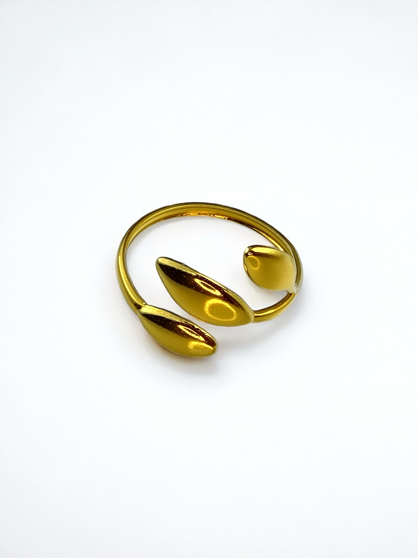 Anillo 3 Hojas