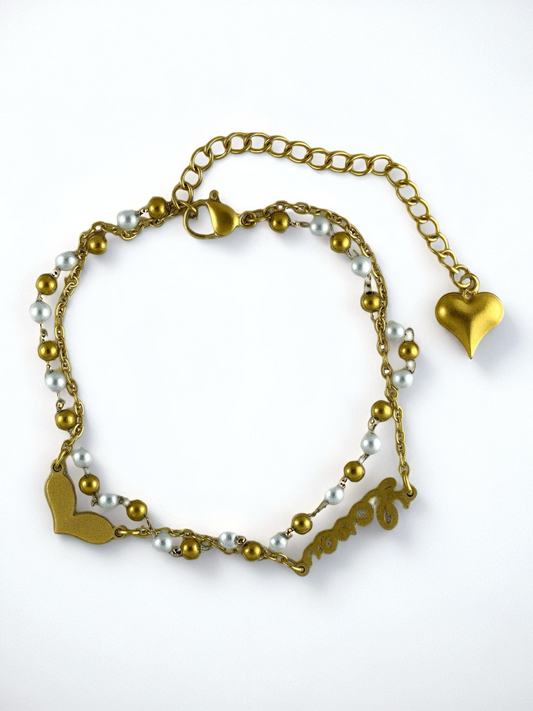 Pulsera Corazón Love